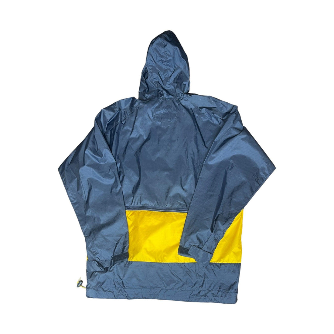 Navy Blue + Yellow Stussy Anorak - Small - The Streetwear Studio