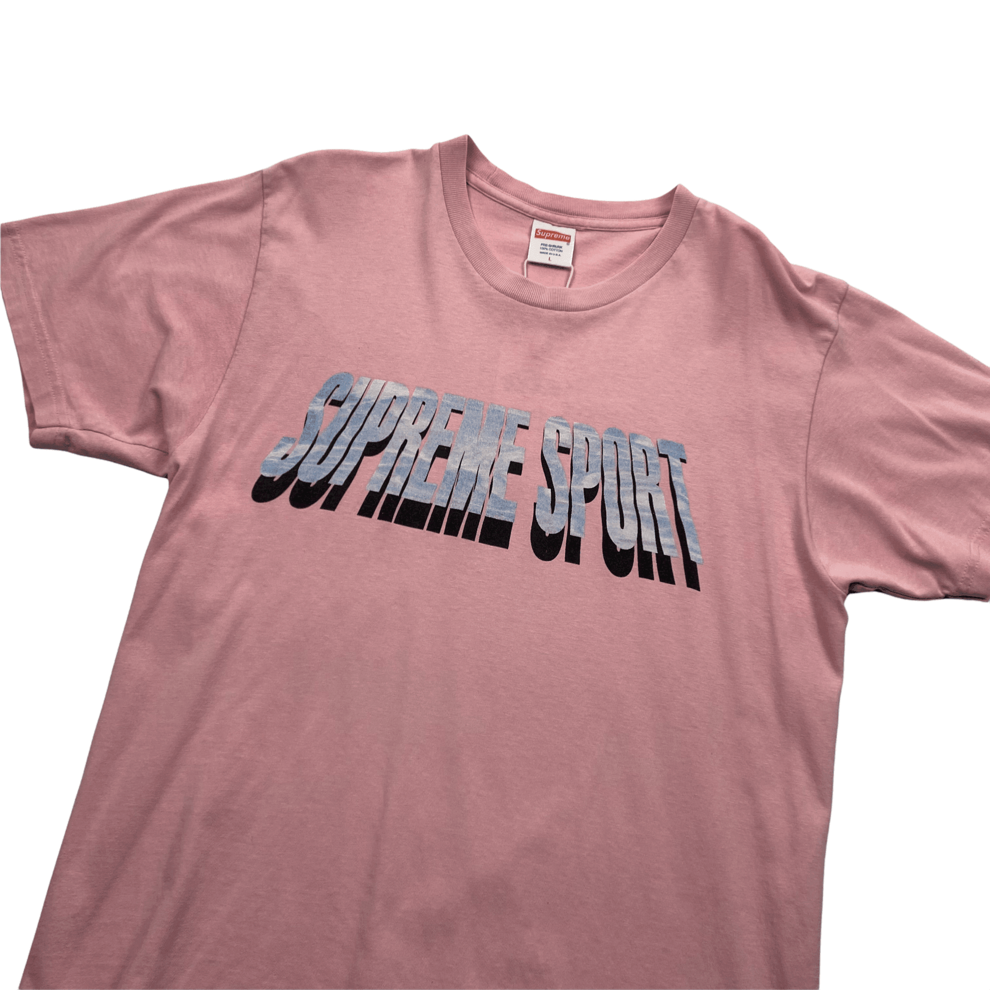 Pink Supreme Sport Tee - Large - The Streetwear Studio