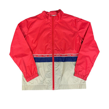 Red + Beige Stussy Jacket - Medium - The Streetwear Studio
