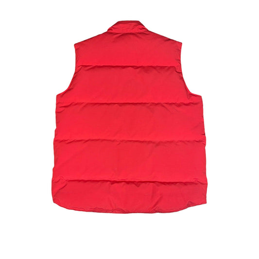 Red Canada Goose Puffer Gilet - Extra Large - The Streetwear Studio