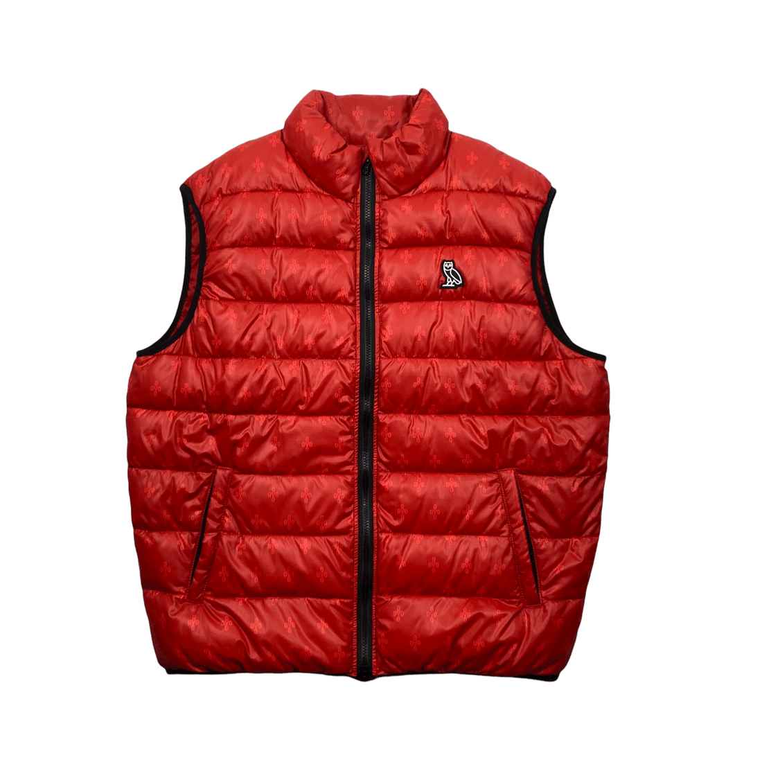Red October's Very Own (OVO) Puffer Gilet - Extra Large - The Streetwear Studio
