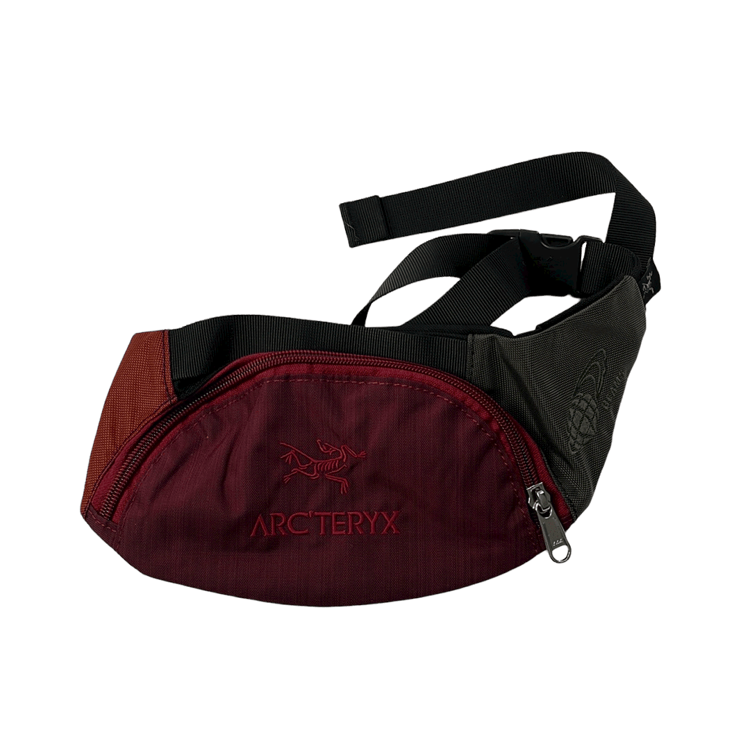 Red, Orange + Black Arc'Teryx x Beams FW17 Waist Bag - The Streetwear Studio