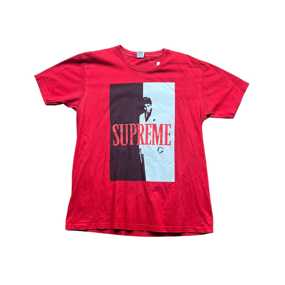 Red Supreme x Scarface Tee - Extra Large - The Streetwear Studio