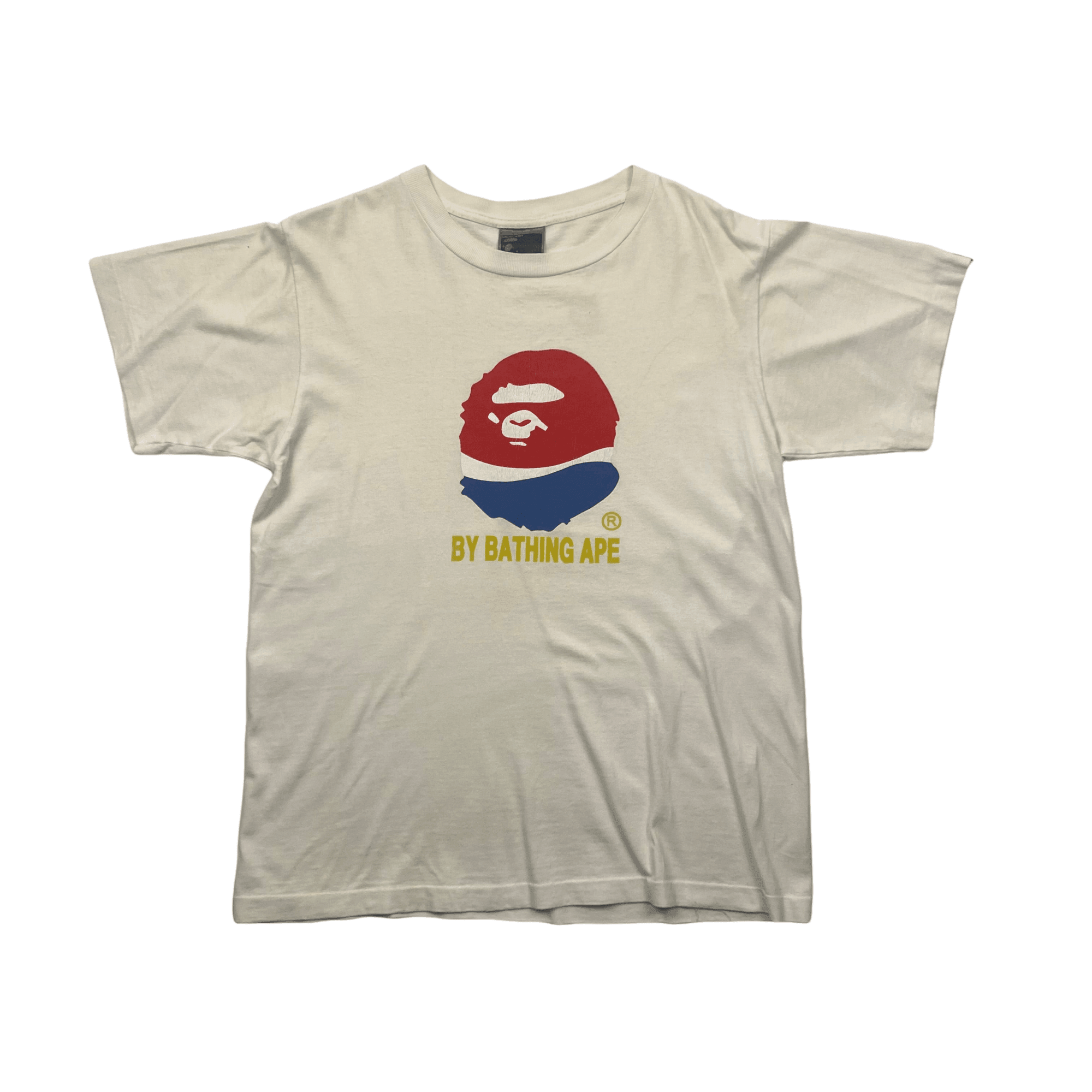 A bathing 2024 ape shirt white