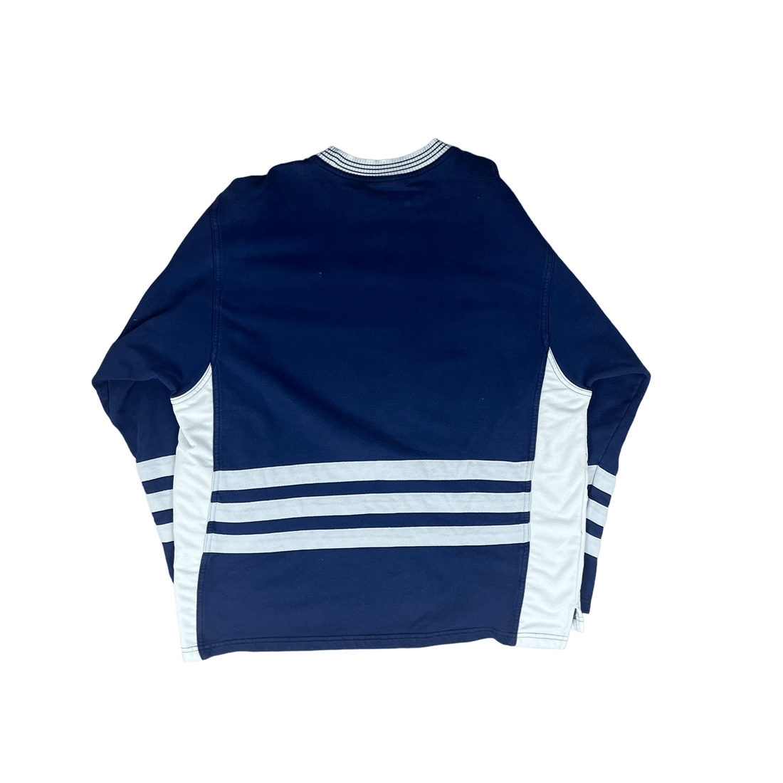 Vintage 90s Adidas Large Logo + Spell-Out Sweatshirt - Medium - The Streetwear Studio