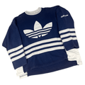 Vintage 90s Adidas Large Logo + Spell-Out Sweatshirt - Medium - The Streetwear Studio