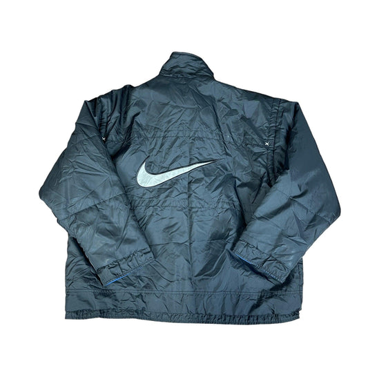Vintage 90s Black Nike Coat - Extra Large - The Streetwear Studio