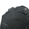 Vintage 90s Black Nike Golf Quarter Zip Sweatshirt - Extra Large - The Streetwear Studio