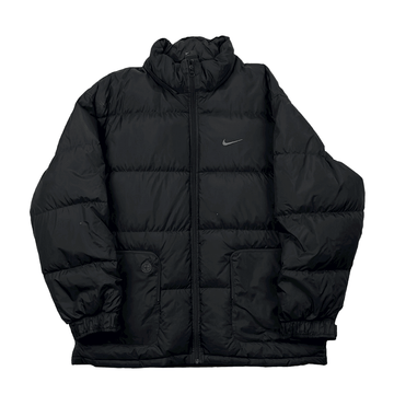 Black coat nike hotsell