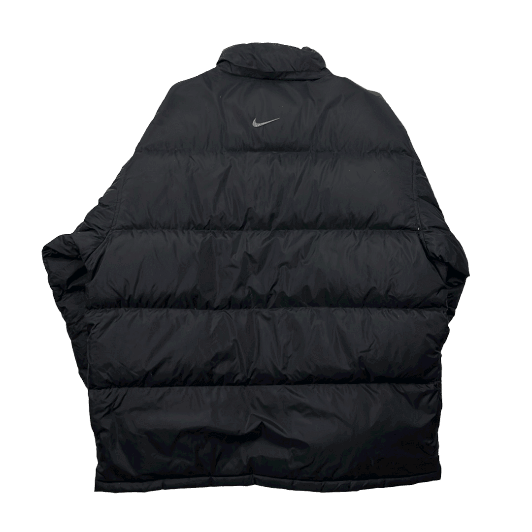 Black nike bubble discount coat