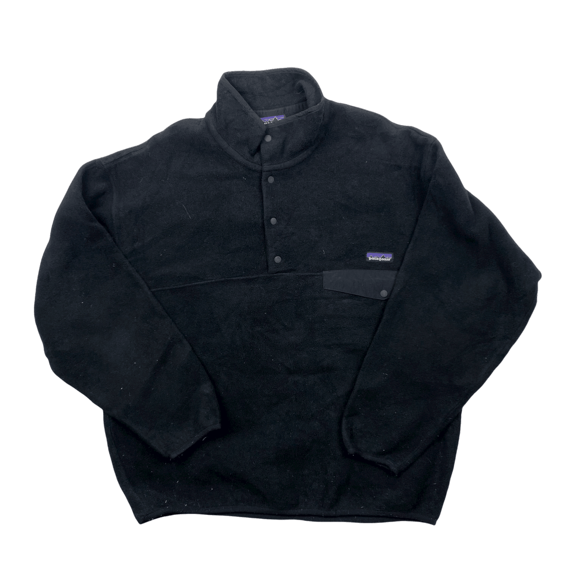 Patagonia black synchilla best sale