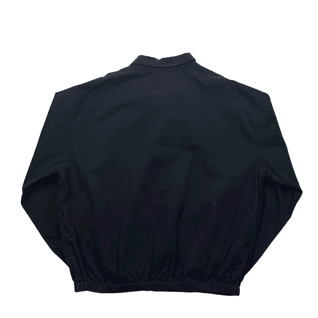 Vintage 90s Black Polo Ralph Lauren Harrington Jacket Extra Large