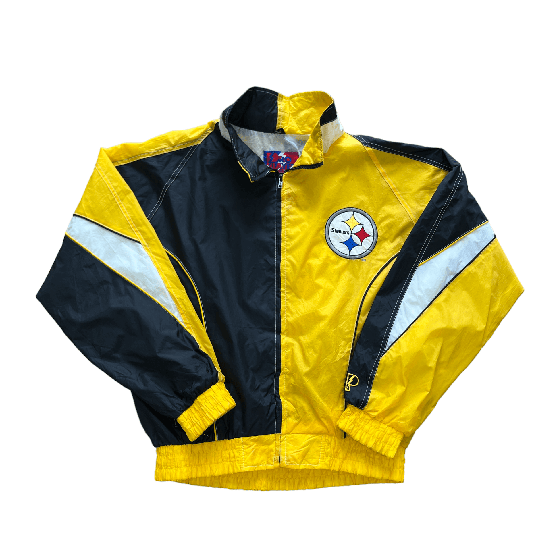 Vintage 2025 steelers windbreaker