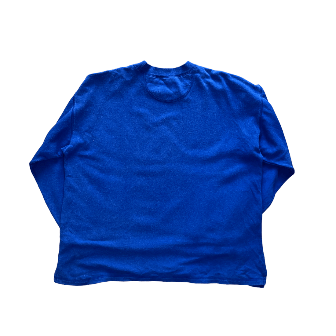 Vintage 90s Blue Adidas Equipment Sweatshirt - Extra Large - The Streetwear Studio