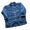 Vintage 90s Blue Avirex Duffle Coat - Medium - The Streetwear Studio