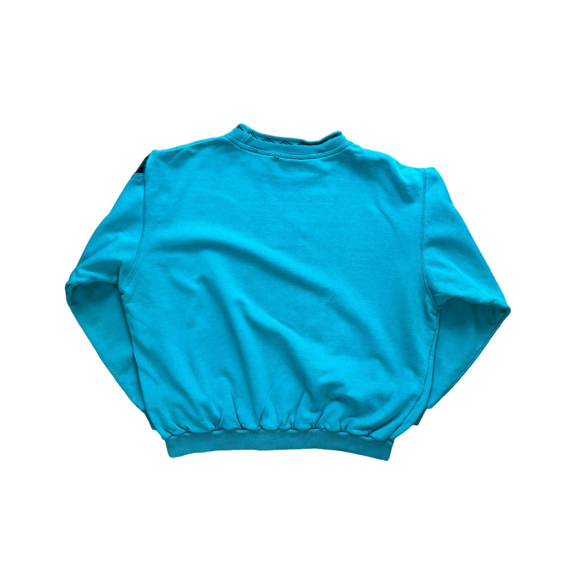 Vintage 90s Blue/ Green Adidas Equipment Sweatshirt - Large - The Streetwear Studio