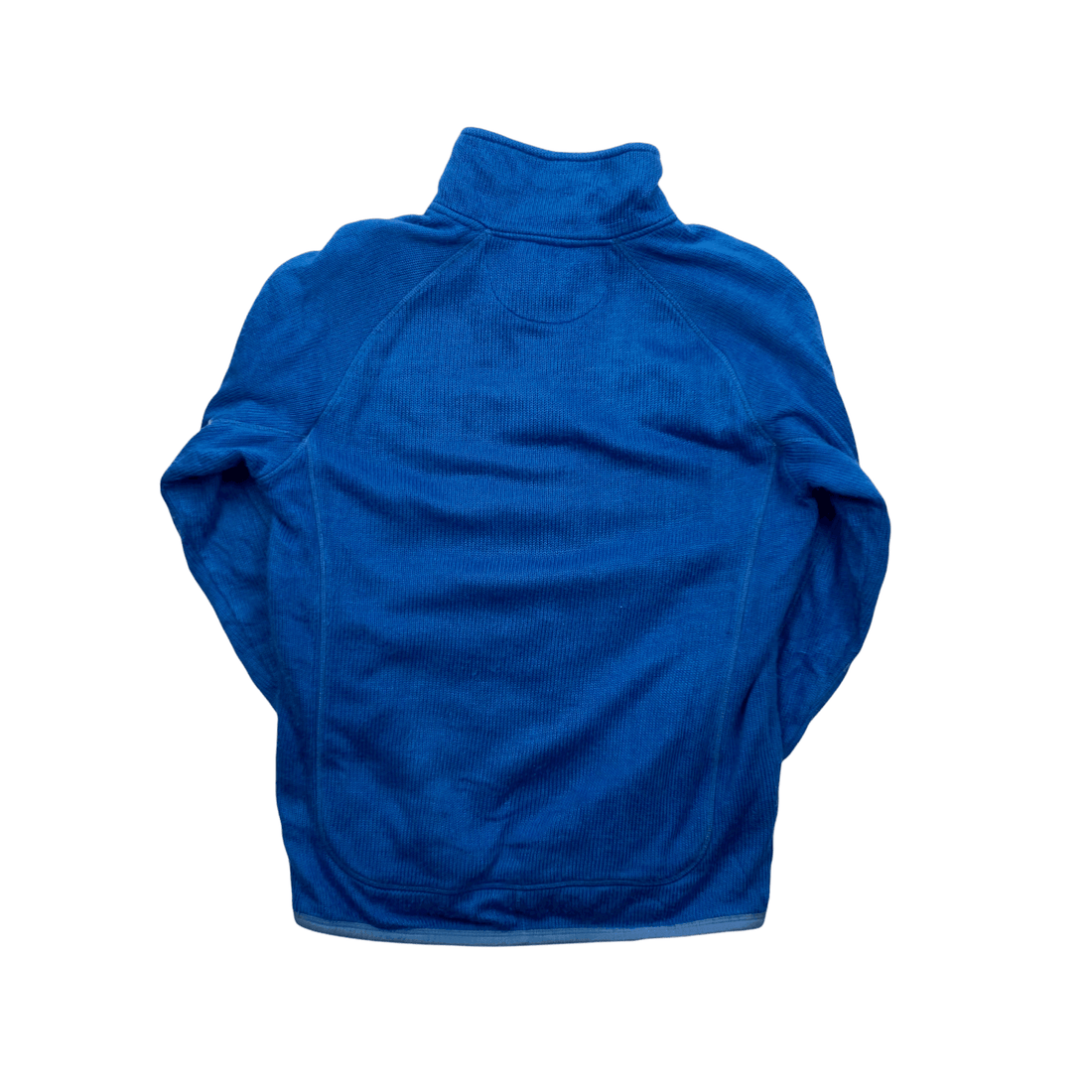 Vintage 90s Blue Kappa Italy Football Quarter Zip Fleece - Large (Recommended Size - Small) - The Streetwear Studio