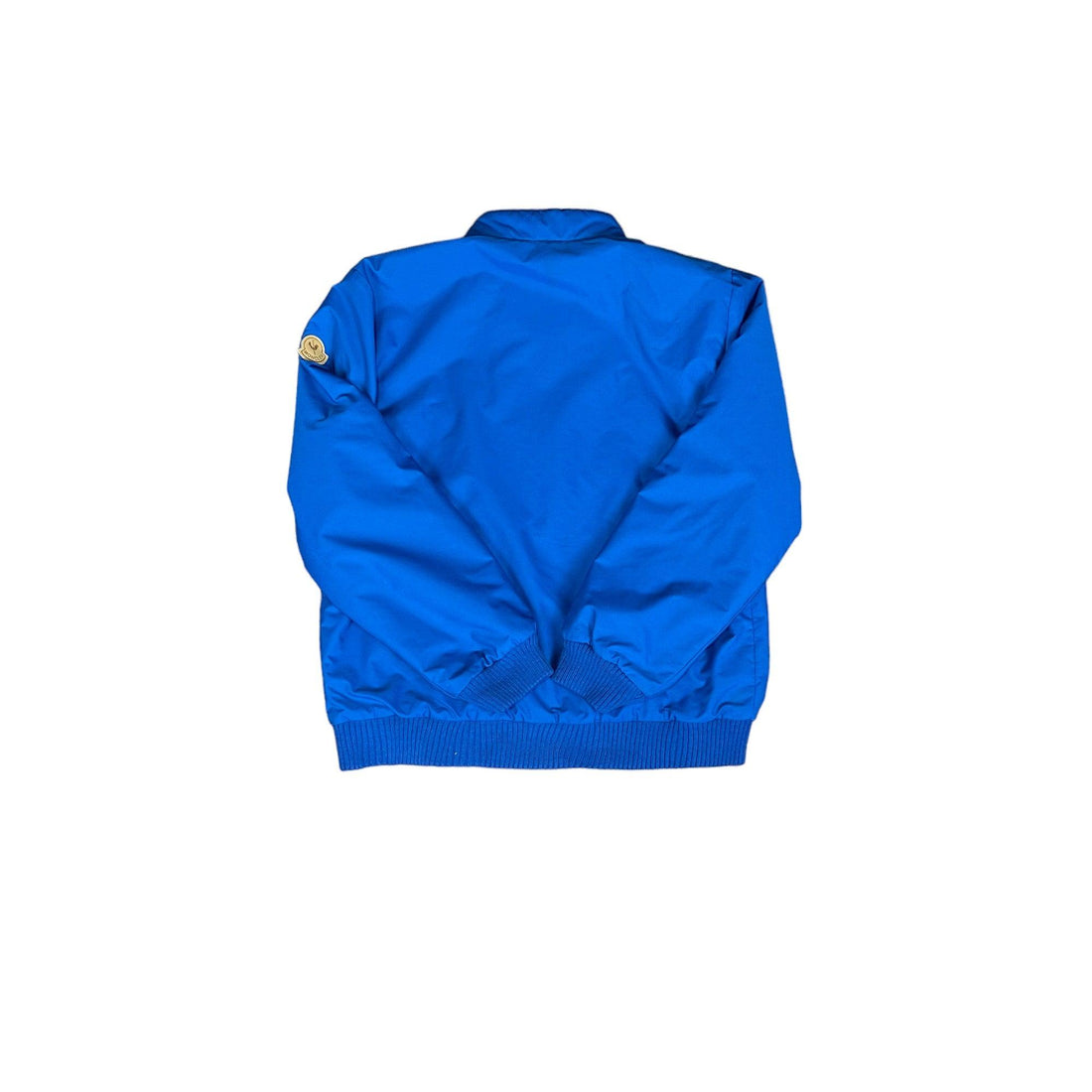 Vintage 90s Blue Moncler Fleece Lined Jacket - Medium - The Streetwear Studio