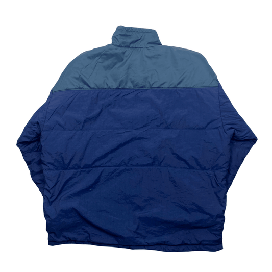 Vintage 90s Blue Nike Coat/ Jacket - Extra Large - The Streetwear Studio