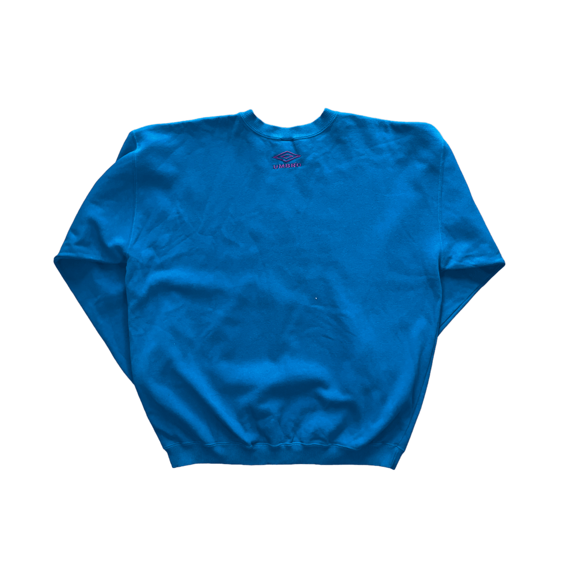 Vintage 90s Blue Umbro Sweatshirt - Large - The Streetwear Studio