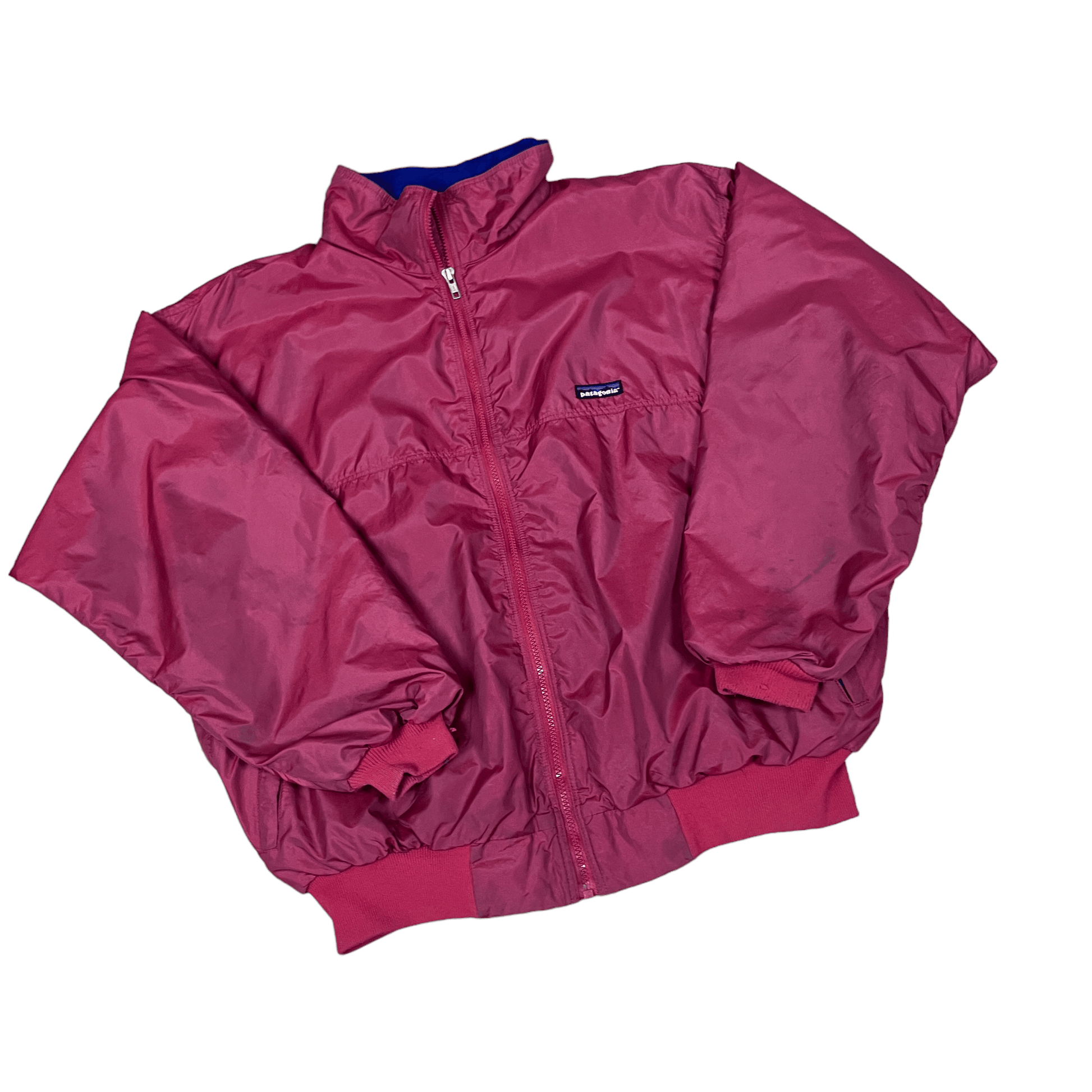 Vintage 90s Burgundy Patagonia Jacket - Extra Large - The Streetwear Studio