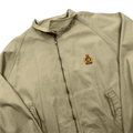 Vintage 90s Cream/ Beige Polo Ralph Lauren Uni Crest Harrington Jacket - Large (Recommended Size - Medium) - The Streetwear Studio