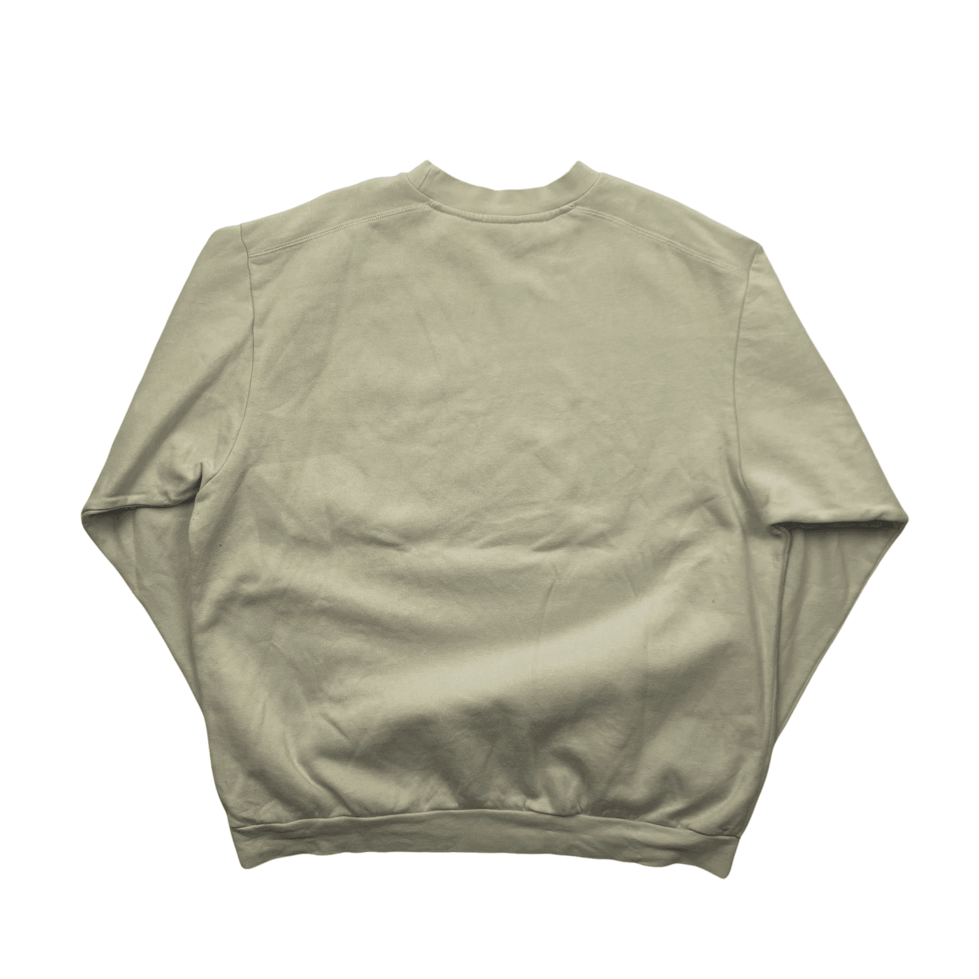 Vintage 90s Cream Nike Spell Out Sweatshirt XL