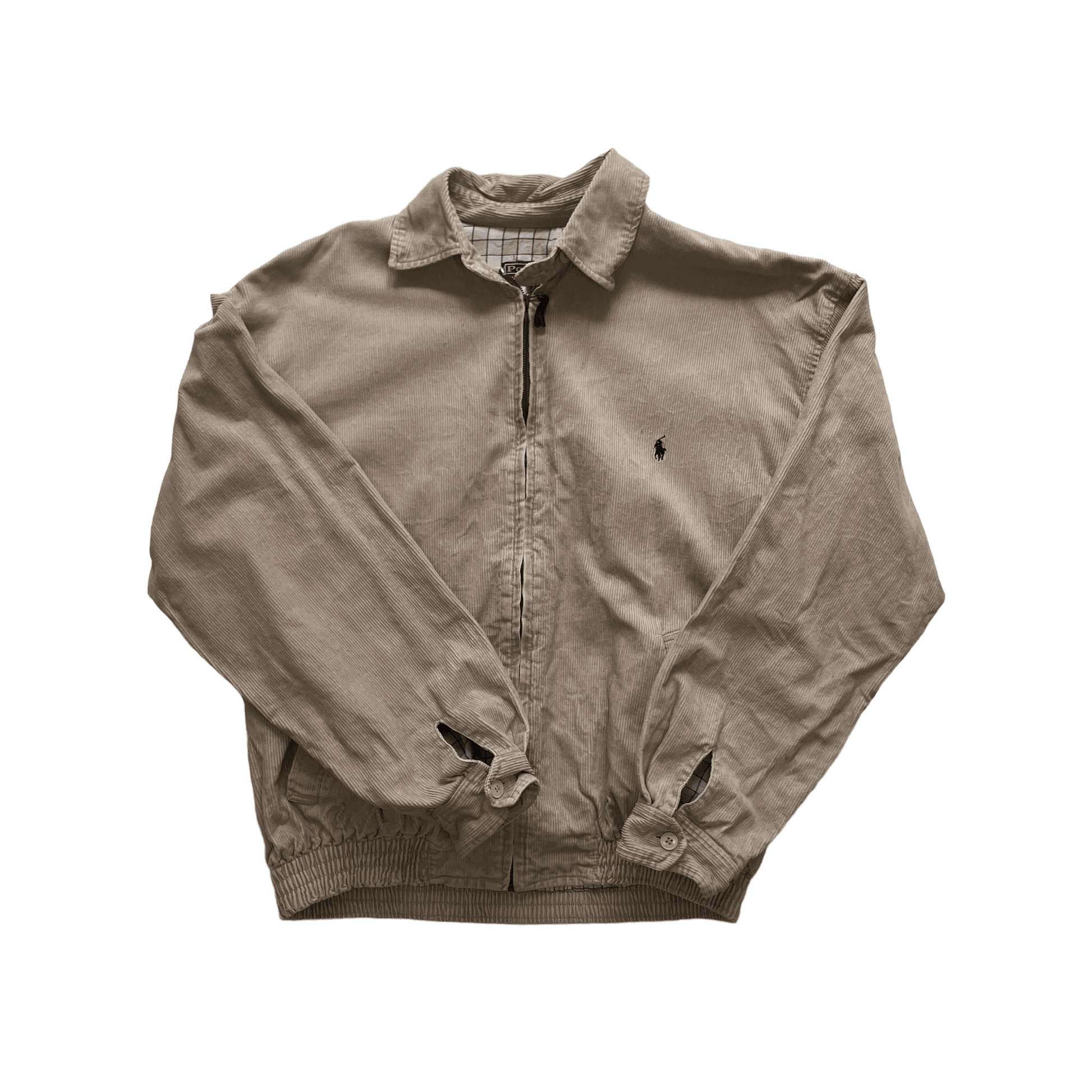 Cream ralph lauren jacket sales