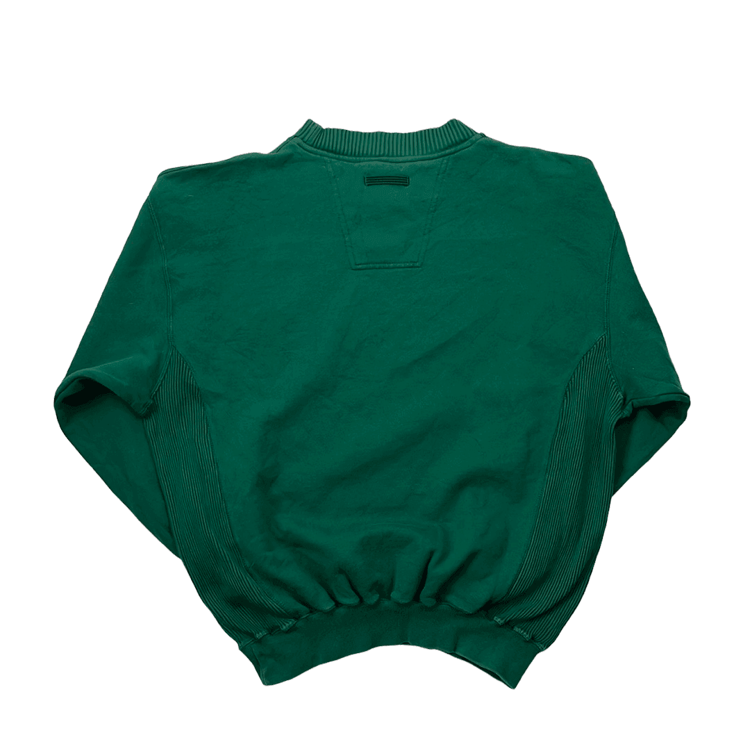 Vintage 90s Green Adidas Equipment Sweatshirt - Small - The Streetwear Studio