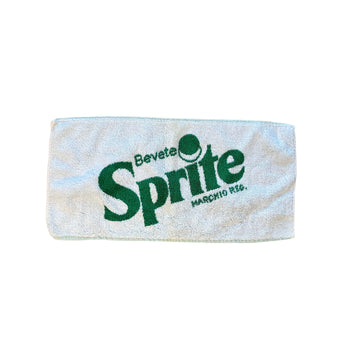 Vintage 90s Green + White Sprite Towel - The Streetwear Studio