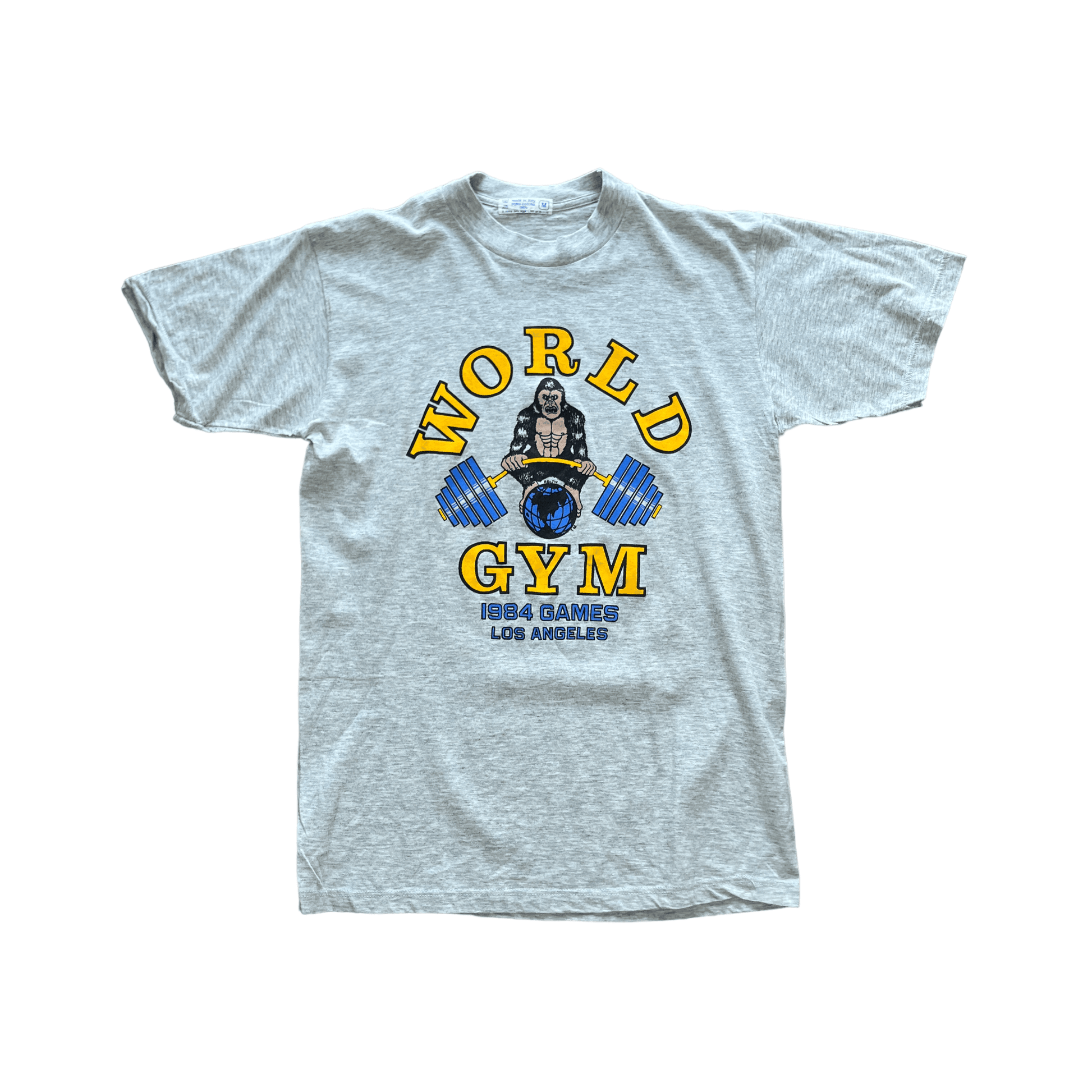 Vintage 90s Grey Graphic Tee Medium