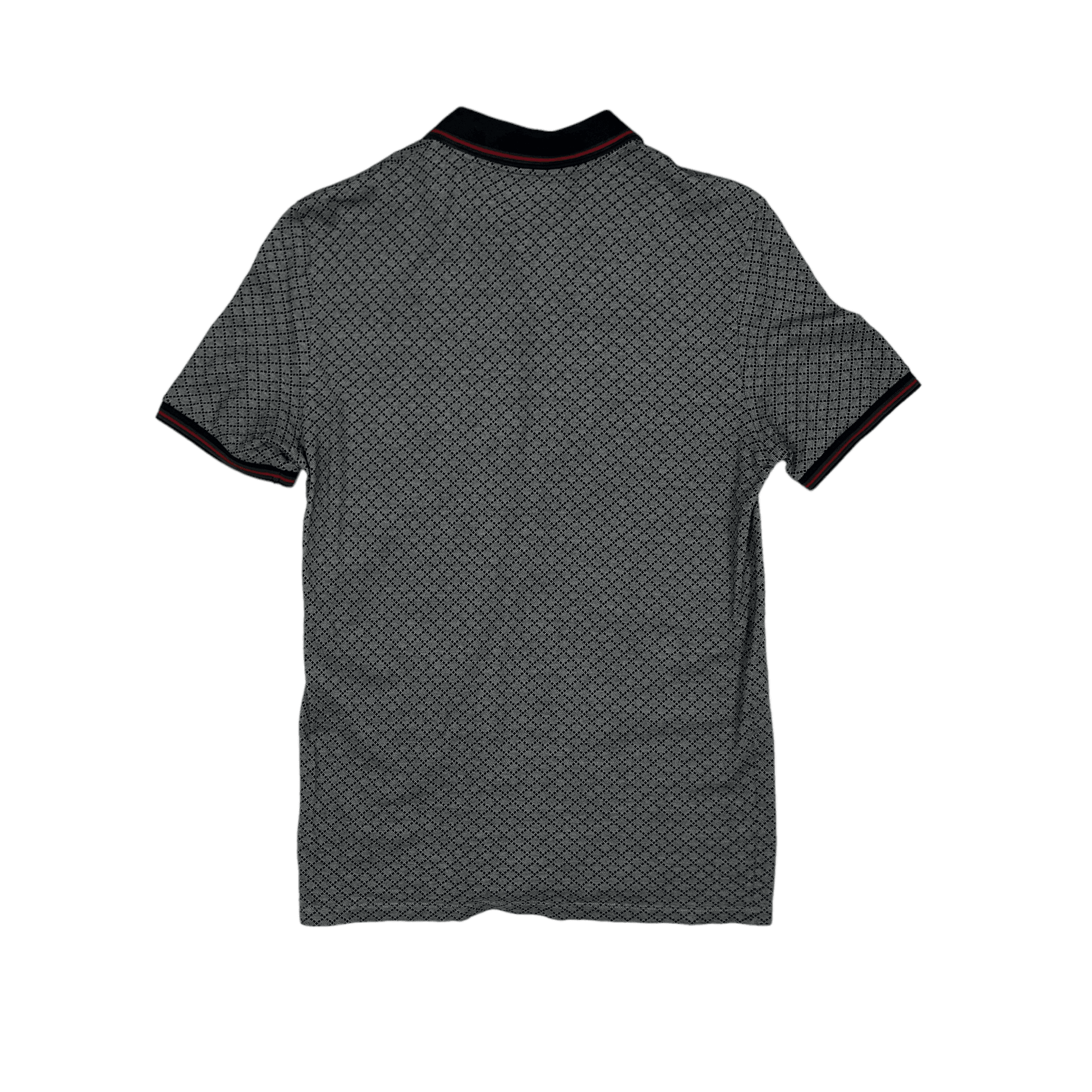 Gucci polo shirt grey on sale