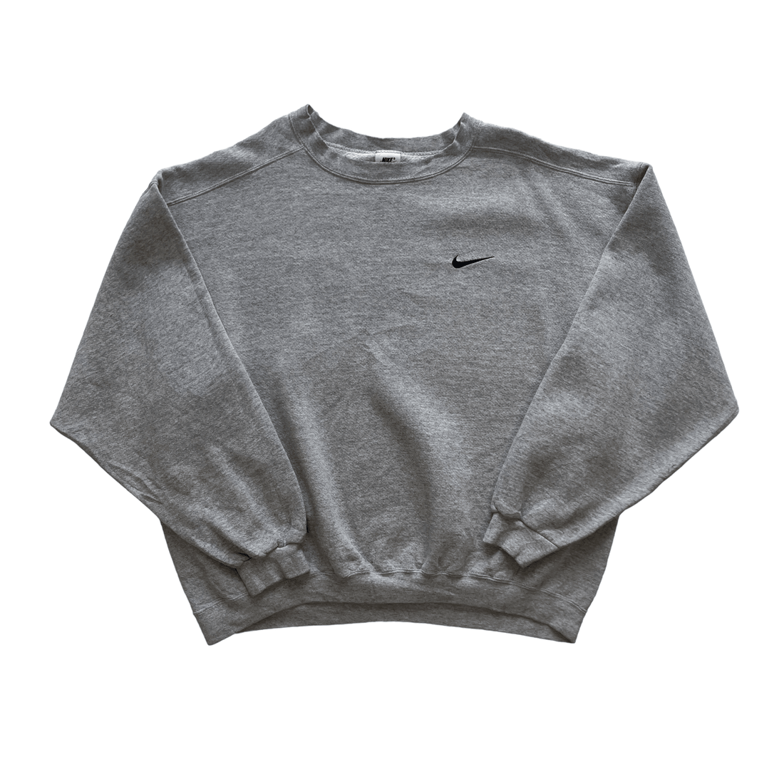 Vintage 90s Grey Nike Sweatshirt - Extra Large - The Streetwear Studio