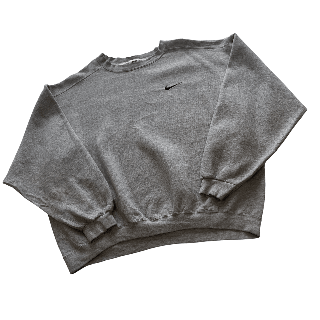 Vintage 90s Grey Nike Sweatshirt - Extra Large - The Streetwear Studio