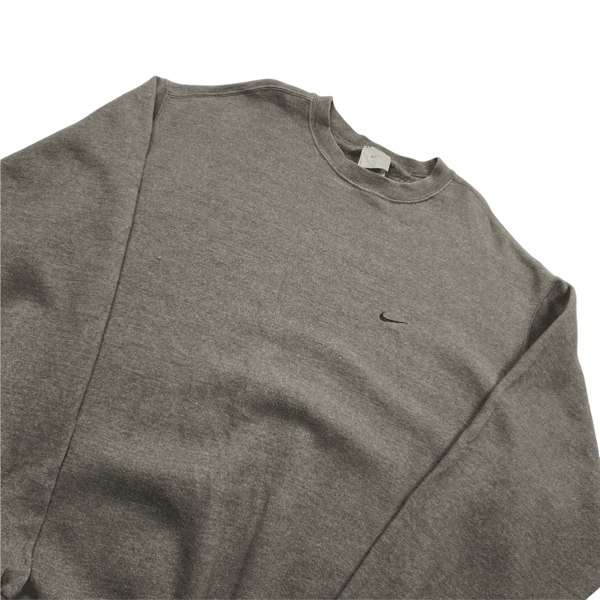 Vintage 90s Grey Nike Sweatshirt - Extra Large - The Streetwear Studio