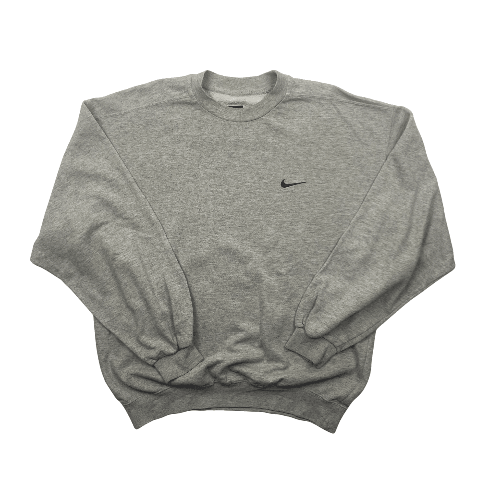 Vintage 90s Grey Nike Sweatshirt - Large - The Streetwear Studio