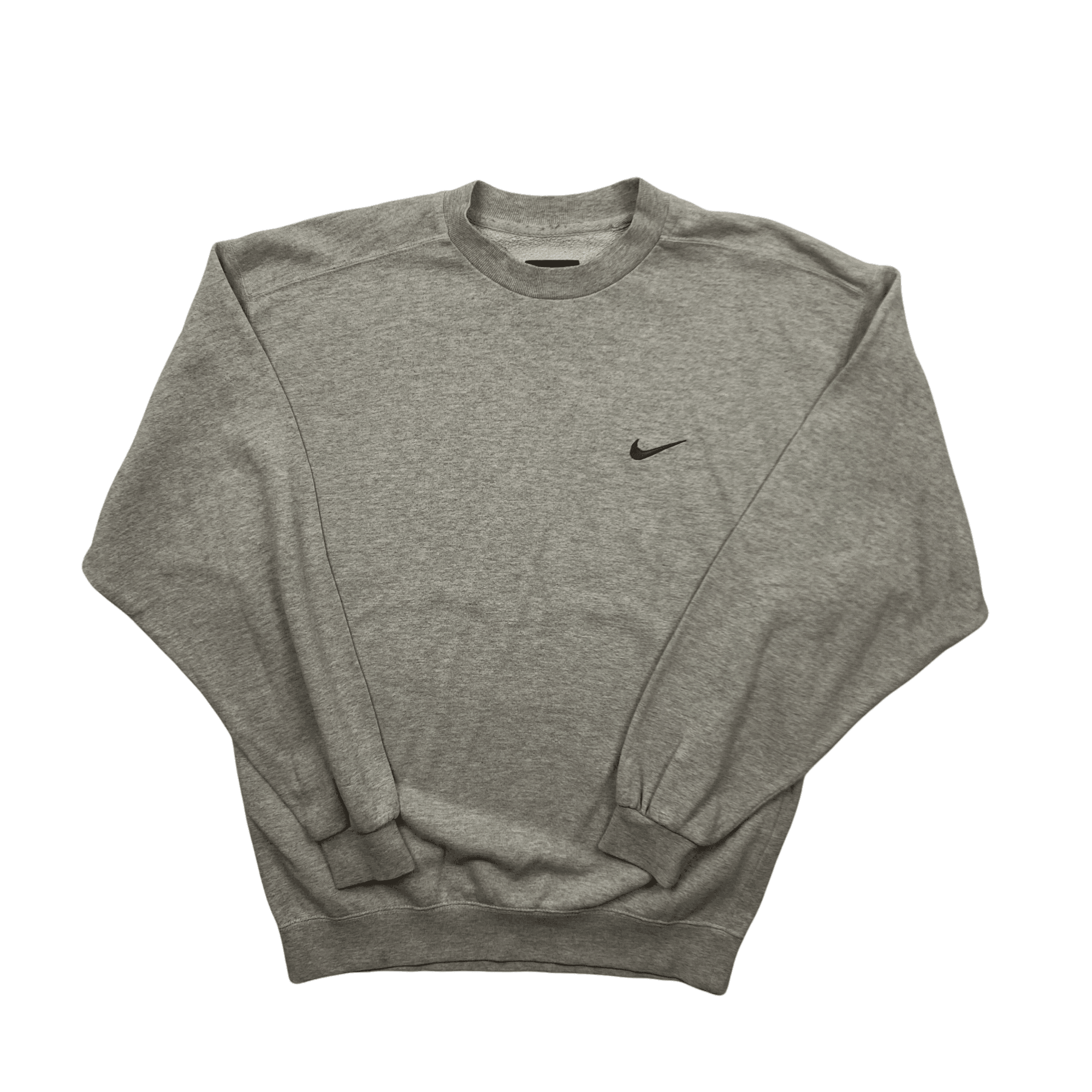 Vintage 90s Grey Nike Sweatshirt - Medium - The Streetwear Studio