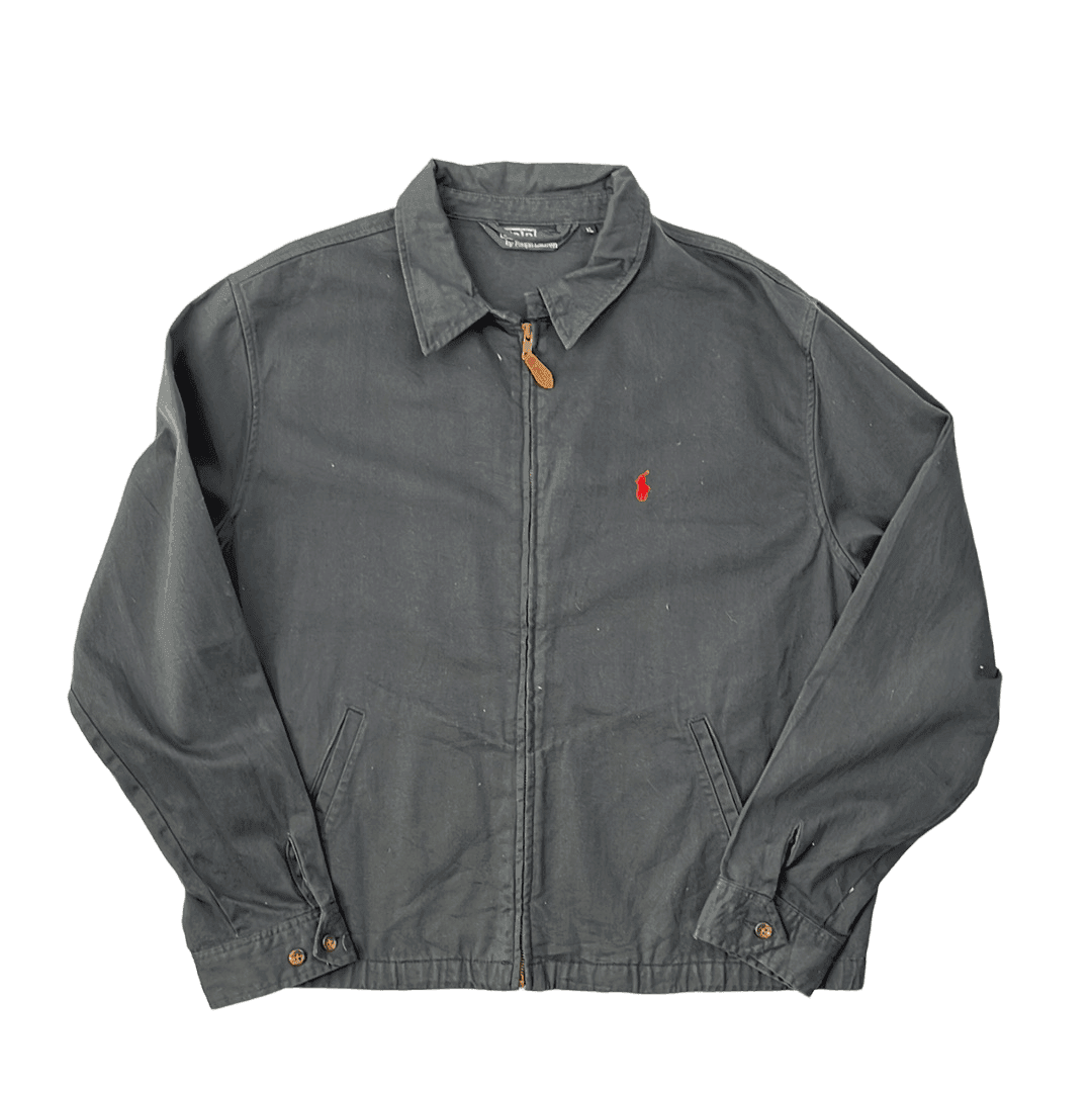 Polo jacket grey on sale