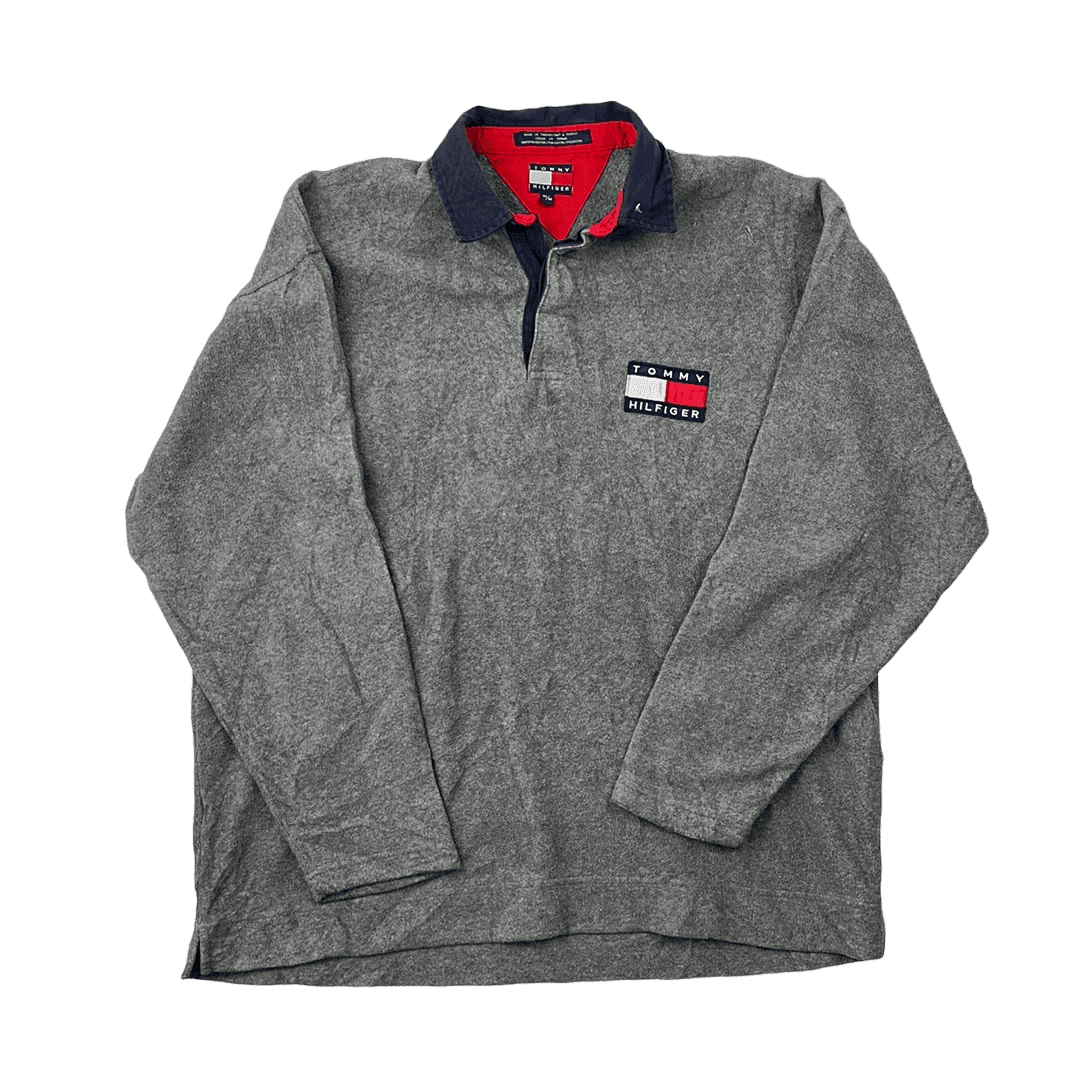 Vintage tommy hilfiger fleece pullover top