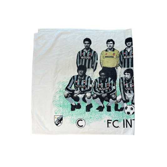 Vintage 90s Inter Milan Football Towel - The Streetwear Studio