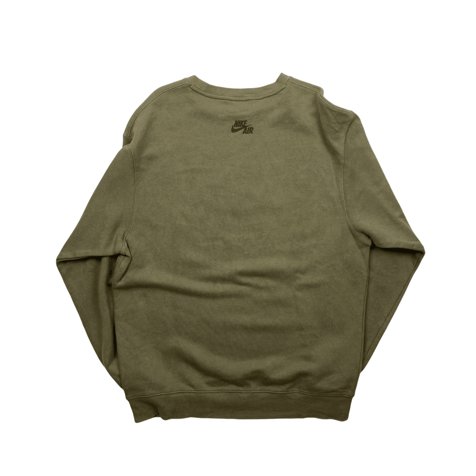 Khaki nike sweatshirt sales