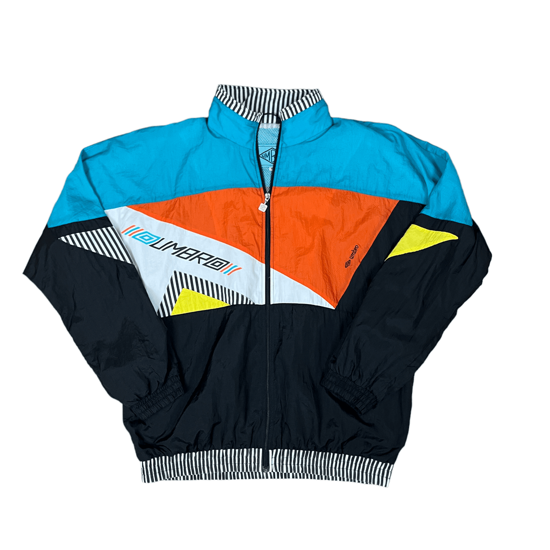 Vintage 90s Multi Colour Umbro Jacket - Extra Large - The Streetwear Studio