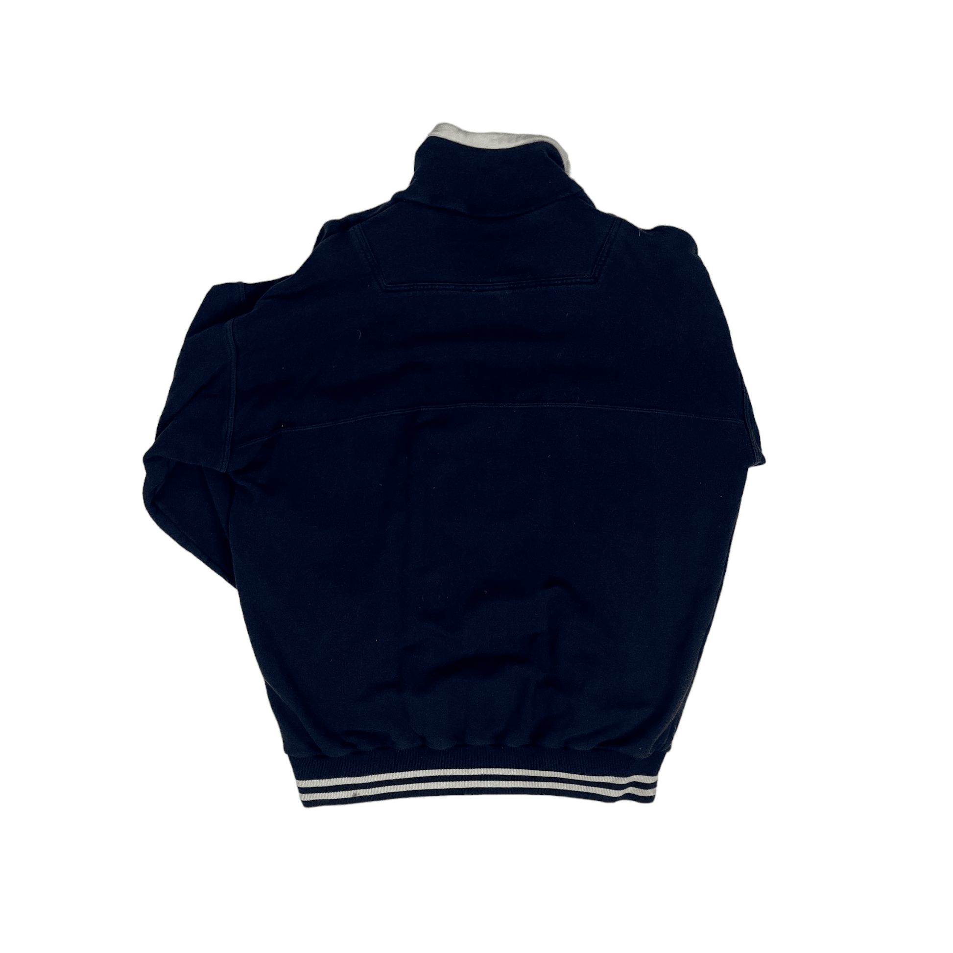 Vintage 90s Navy Blue Hugo Boss Yacht Club Sweatshirt - Medium (Recommended Size - Large) - The Streetwear Studio