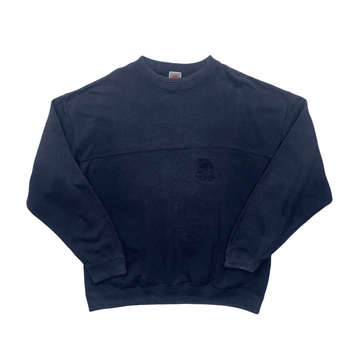 Vintage 90s Navy Blue Nike Beaverton Oregon Sweatshirt - Large - The Streetwear Studio