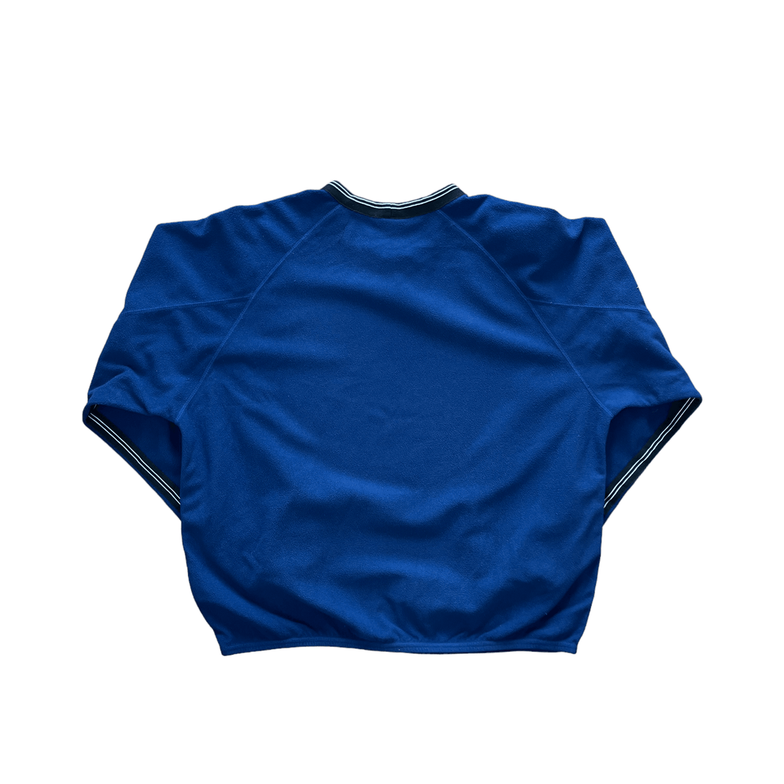 Vintage 90s Navy Blue Nike Fleece Sweatshirt - Medium - The Streetwear Studio