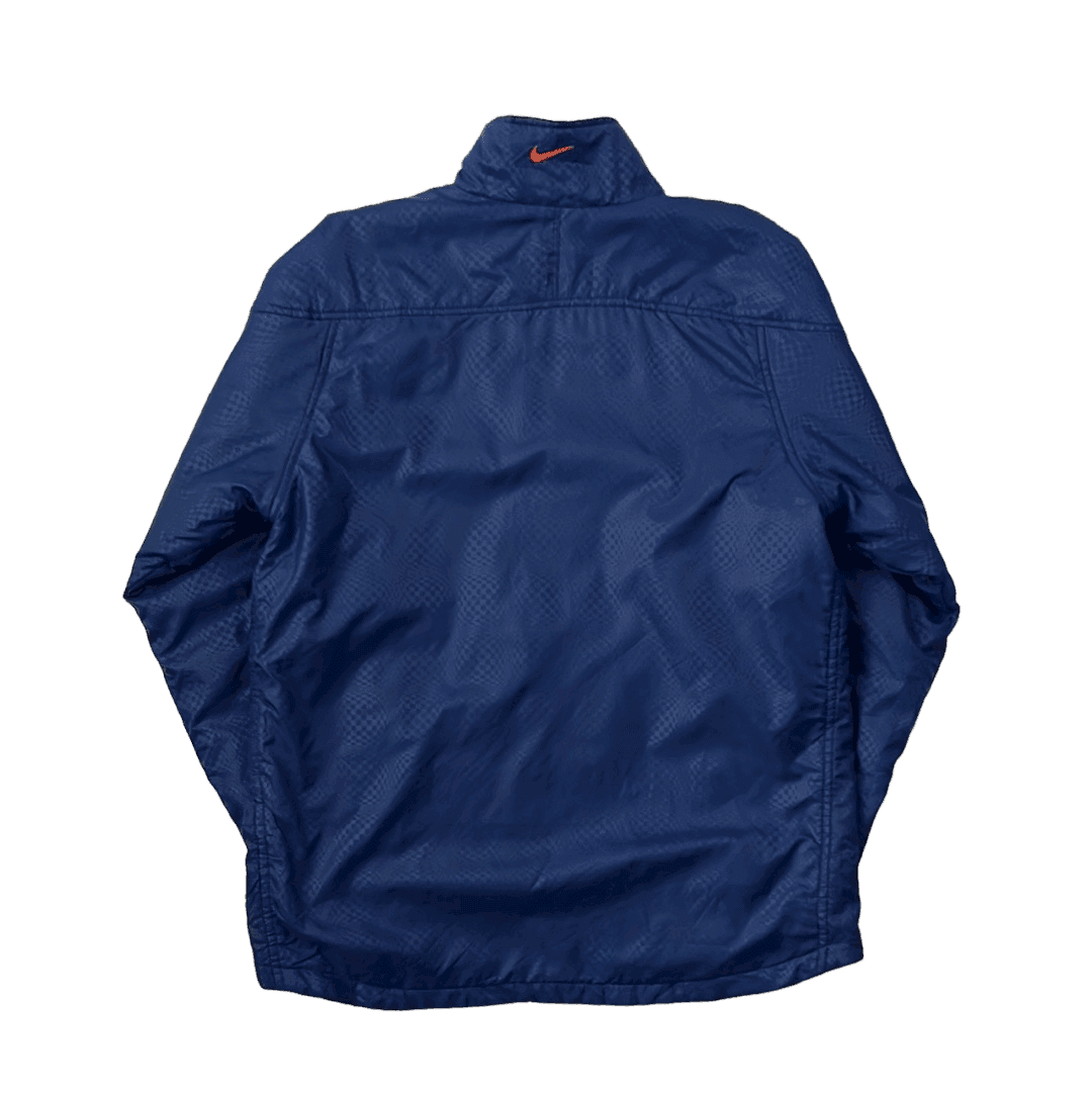 Vintage 90s Navy Blue Nike TN Full Zip Jacket Small