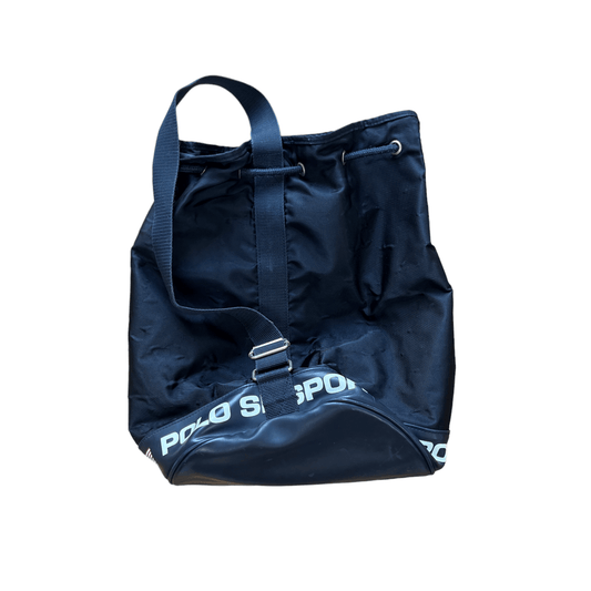 Vintage 90s Navy Blue Ralph Lauren Polo Sport Bag - The Streetwear Studio