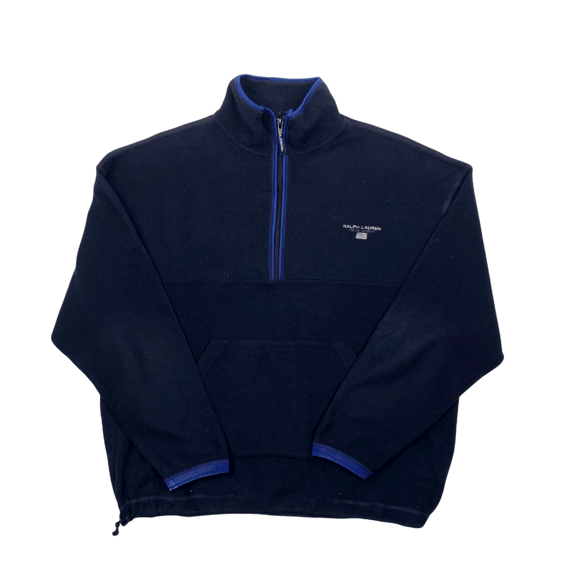 Blue ralph lauren quarter zip hotsell