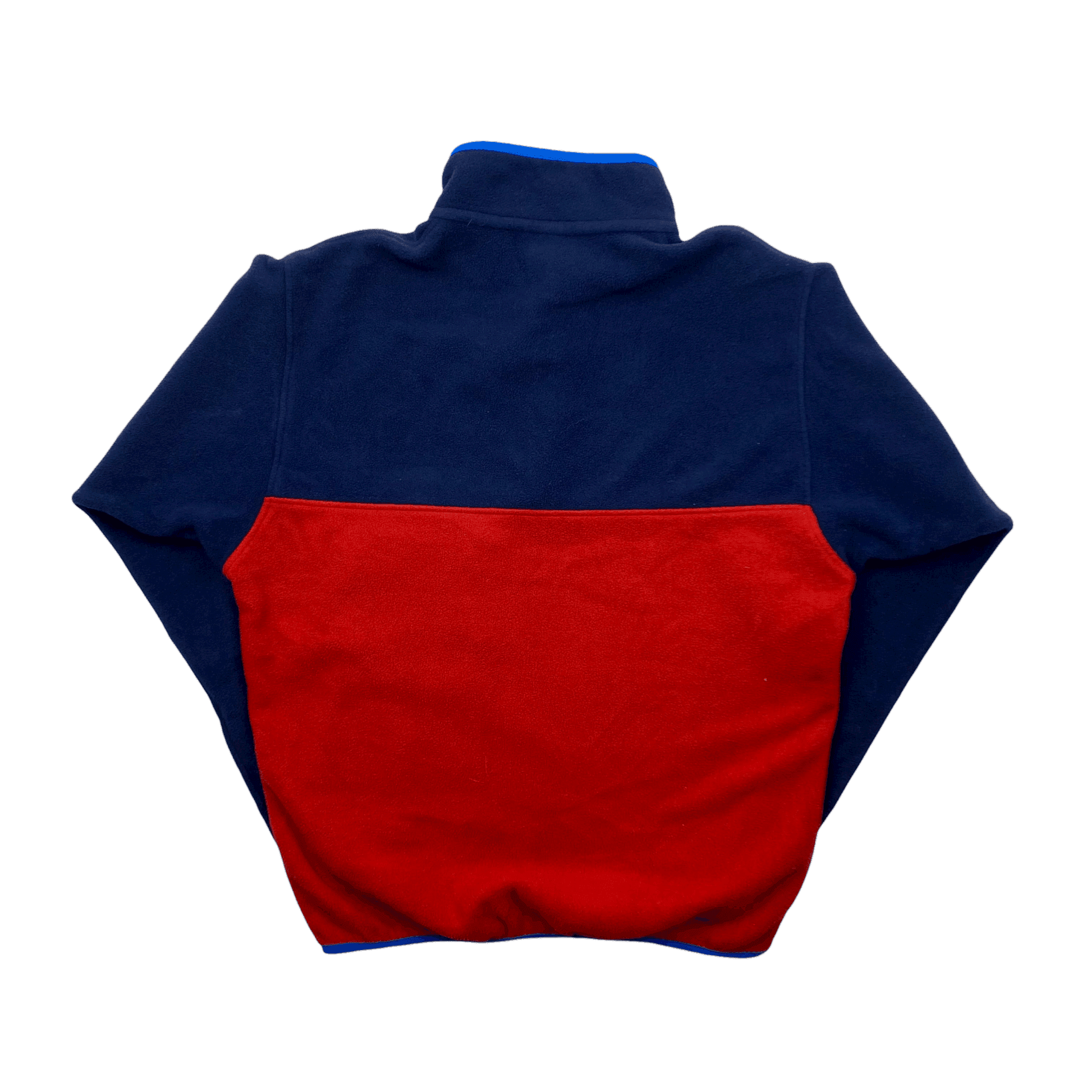 Vintage 90s Navy Blue Red Patagonia Synchilla Fleece Medium