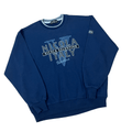 Vintage 90s Navy Blue Valentino Sweatshirt - Medium - The Streetwear Studio